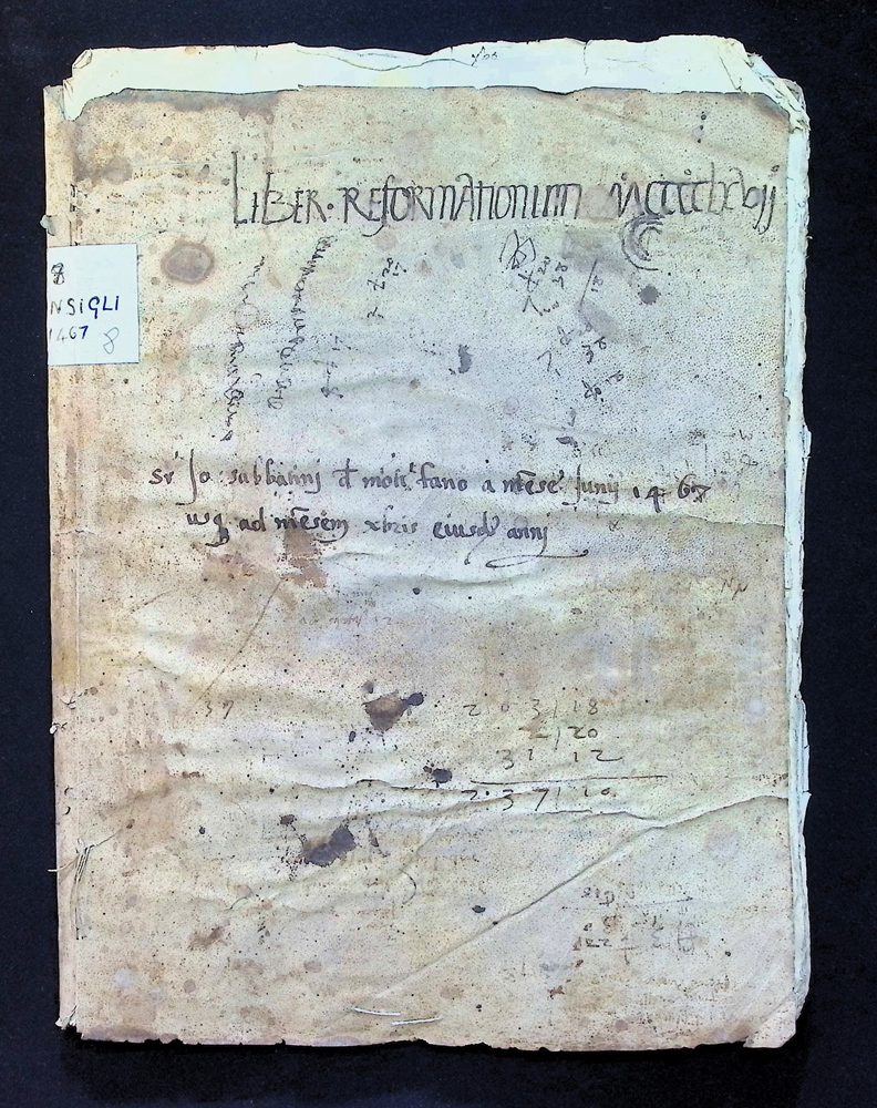 Libro delle Riformanze 1467